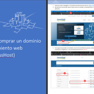 Comprar dominio y hosting